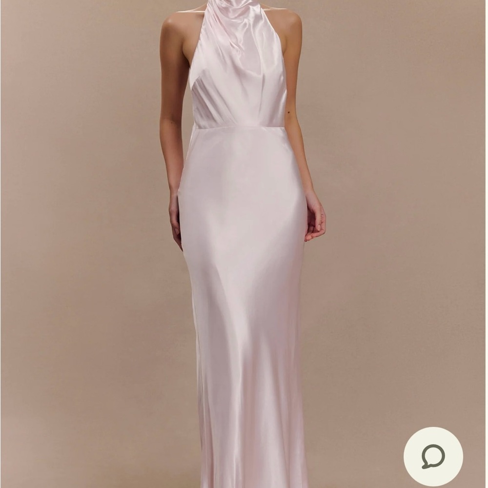 Meshki Esther Halter Neck Maxi Dress